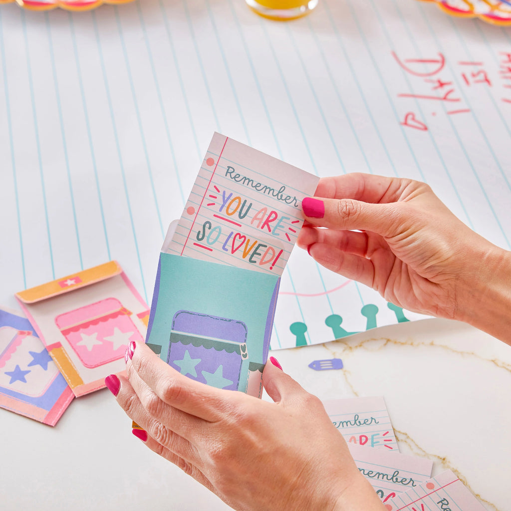 Back-to-School Lunchbox Notes - 24 Encouraging Notes with Envelopes