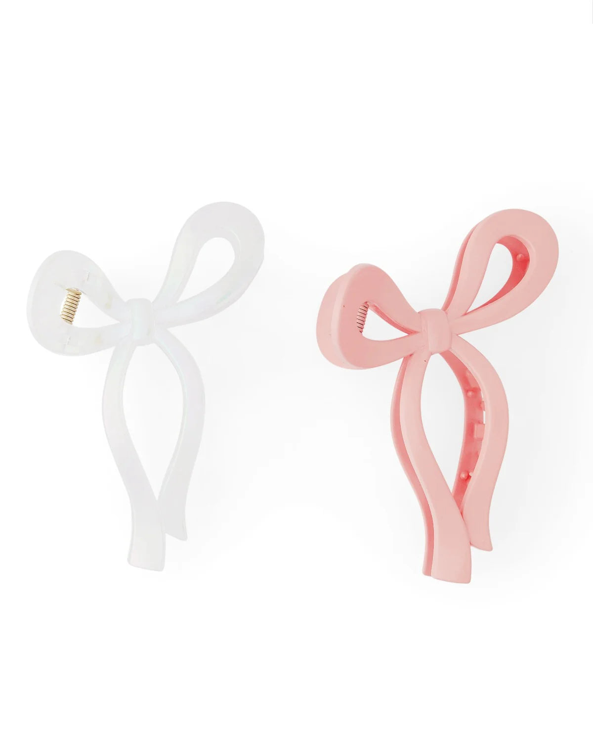 Bow Hair Claw Clips - Set of 2