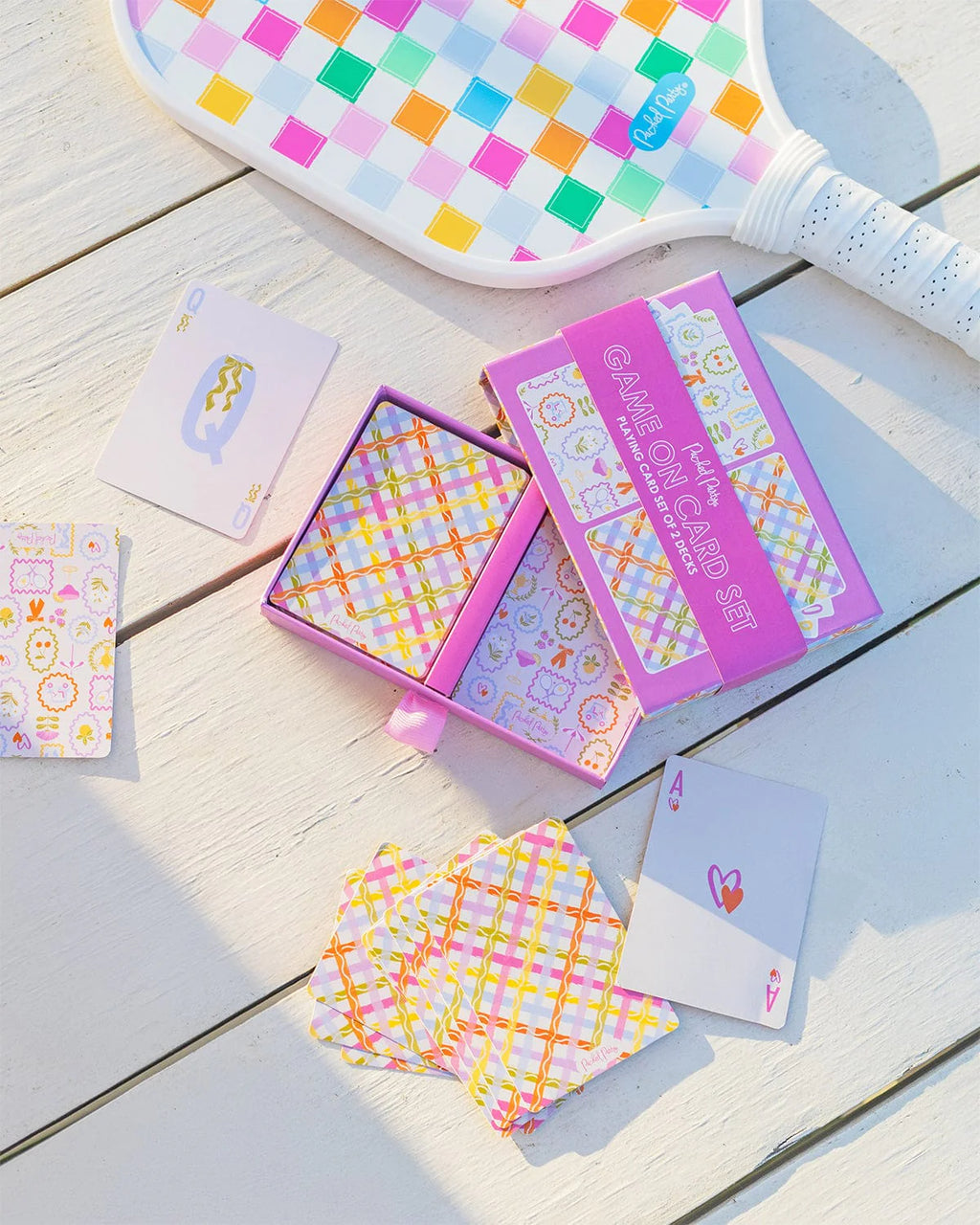 Game On Playing Card Set - 2 Decks of Classic Country Club Patterns