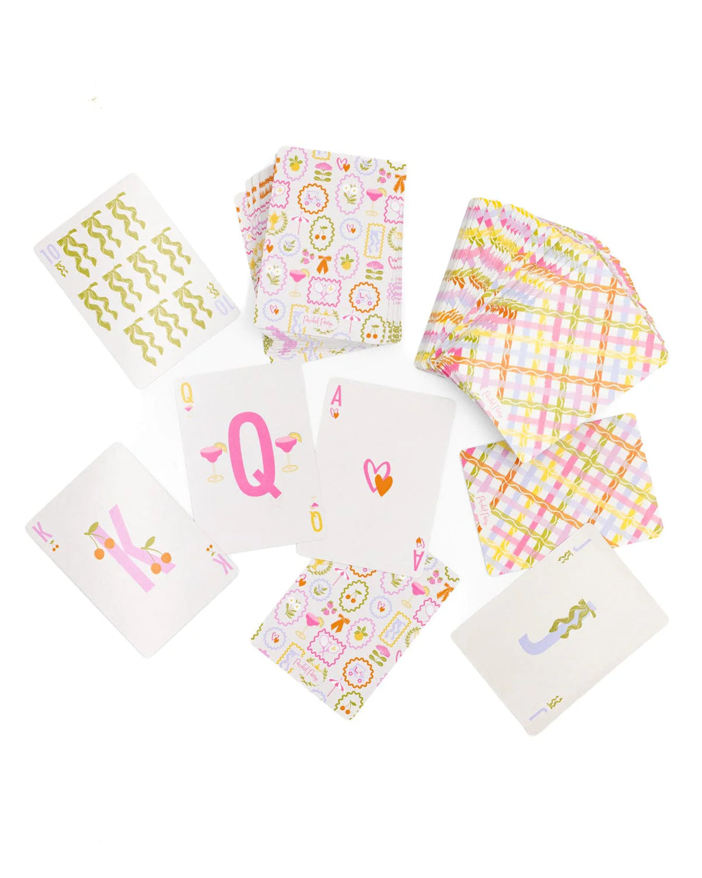 Game On Playing Card Set - 2 Decks of Classic Country Club Patterns