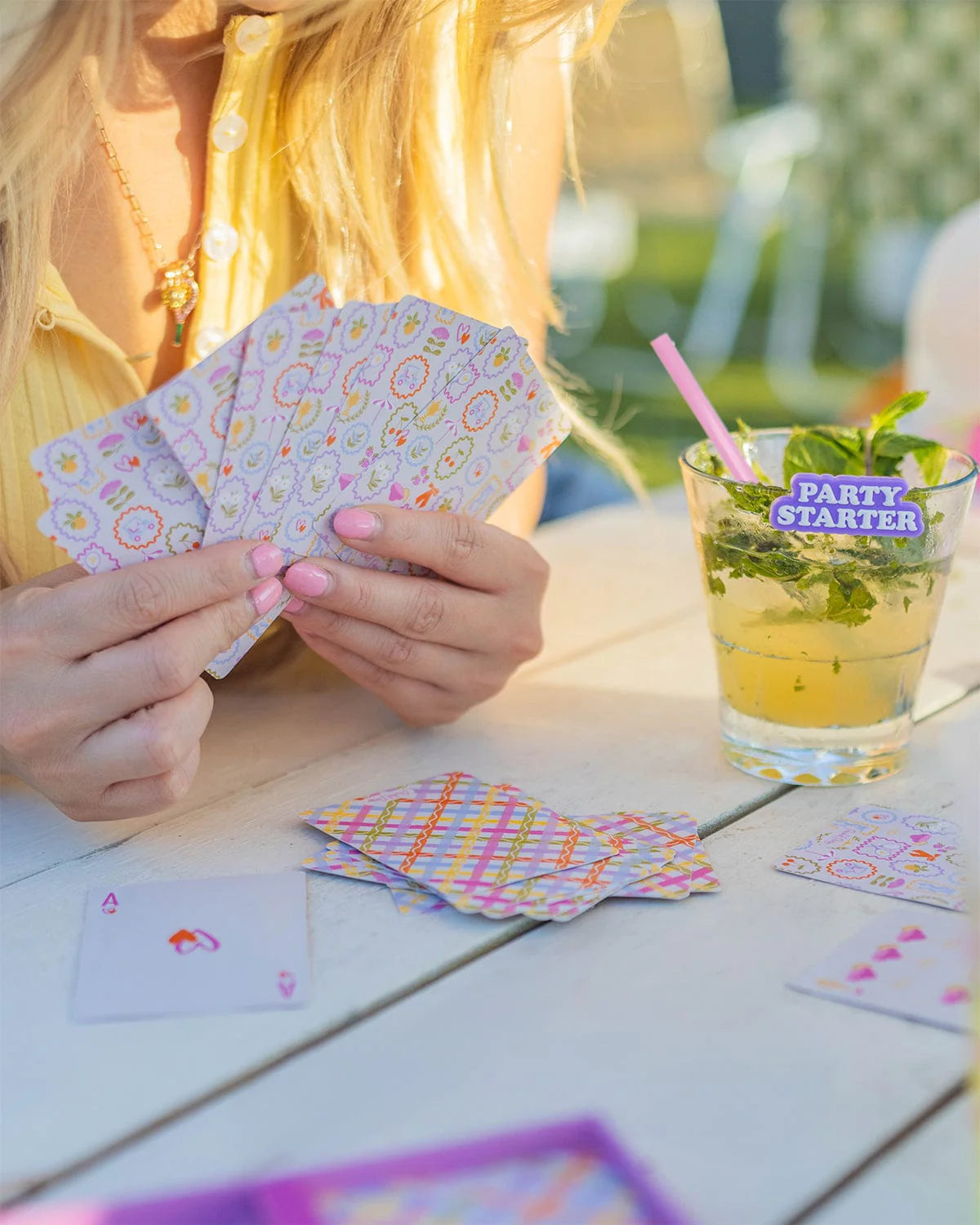 Game On Playing Card Set - 2 Decks of Classic Country Club Patterns