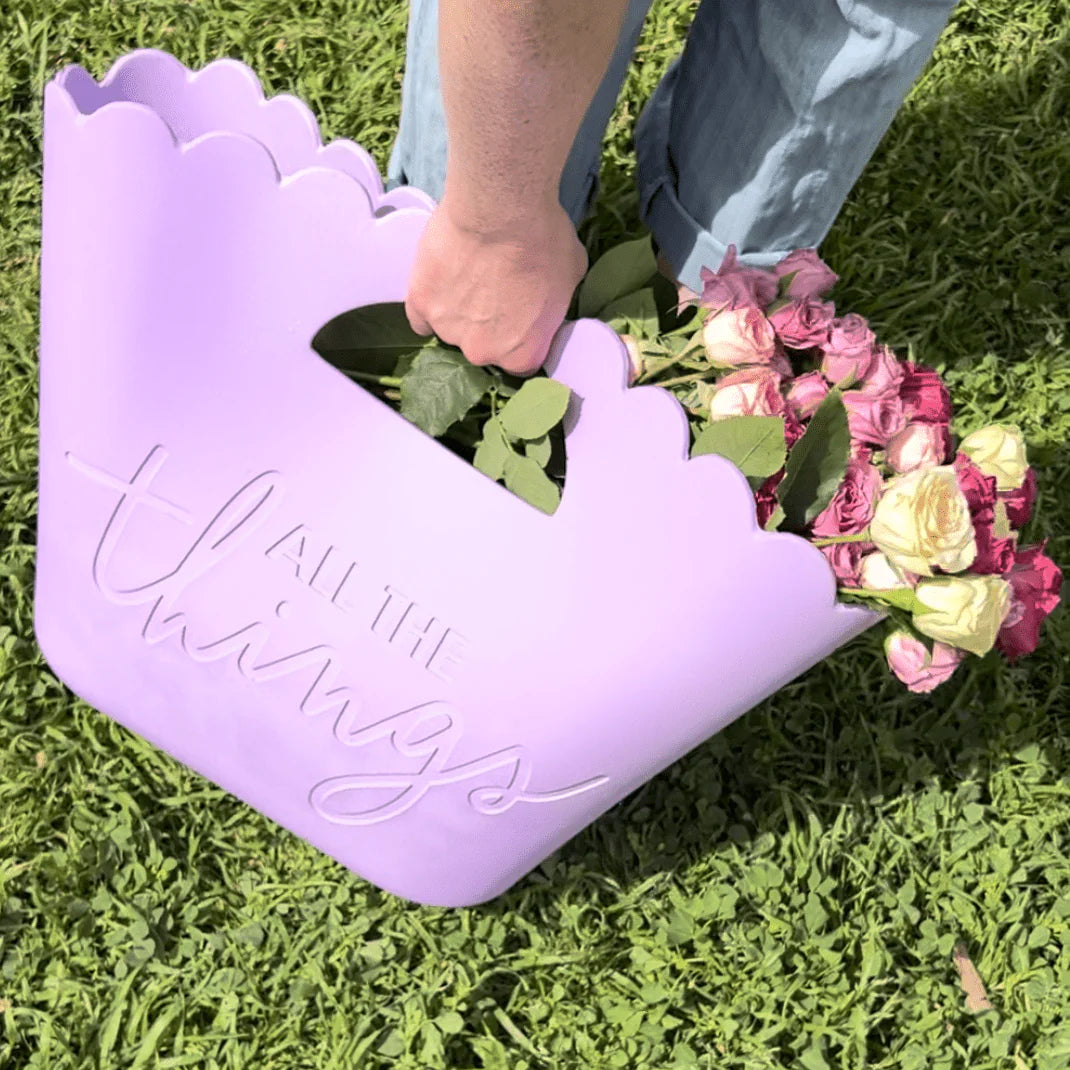 Lavender Jelly Tote - All The Things Tote for Beach & Daily Carry