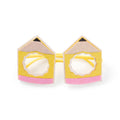 Happy Days And Funny Nights pencil novelty glasses in glittery felt and pink boucle