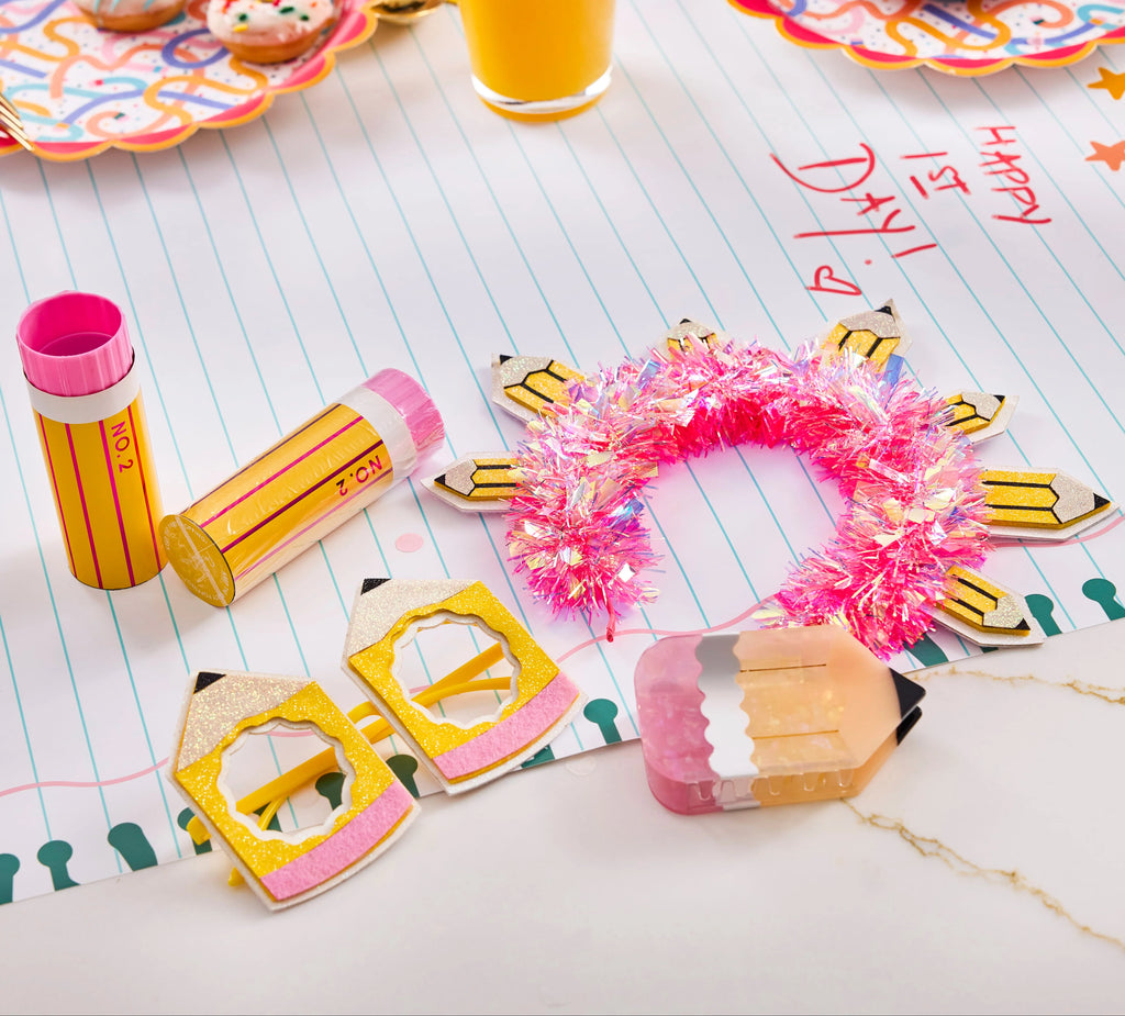 Pencil Novelty Glasses - Sparkly School Accessory