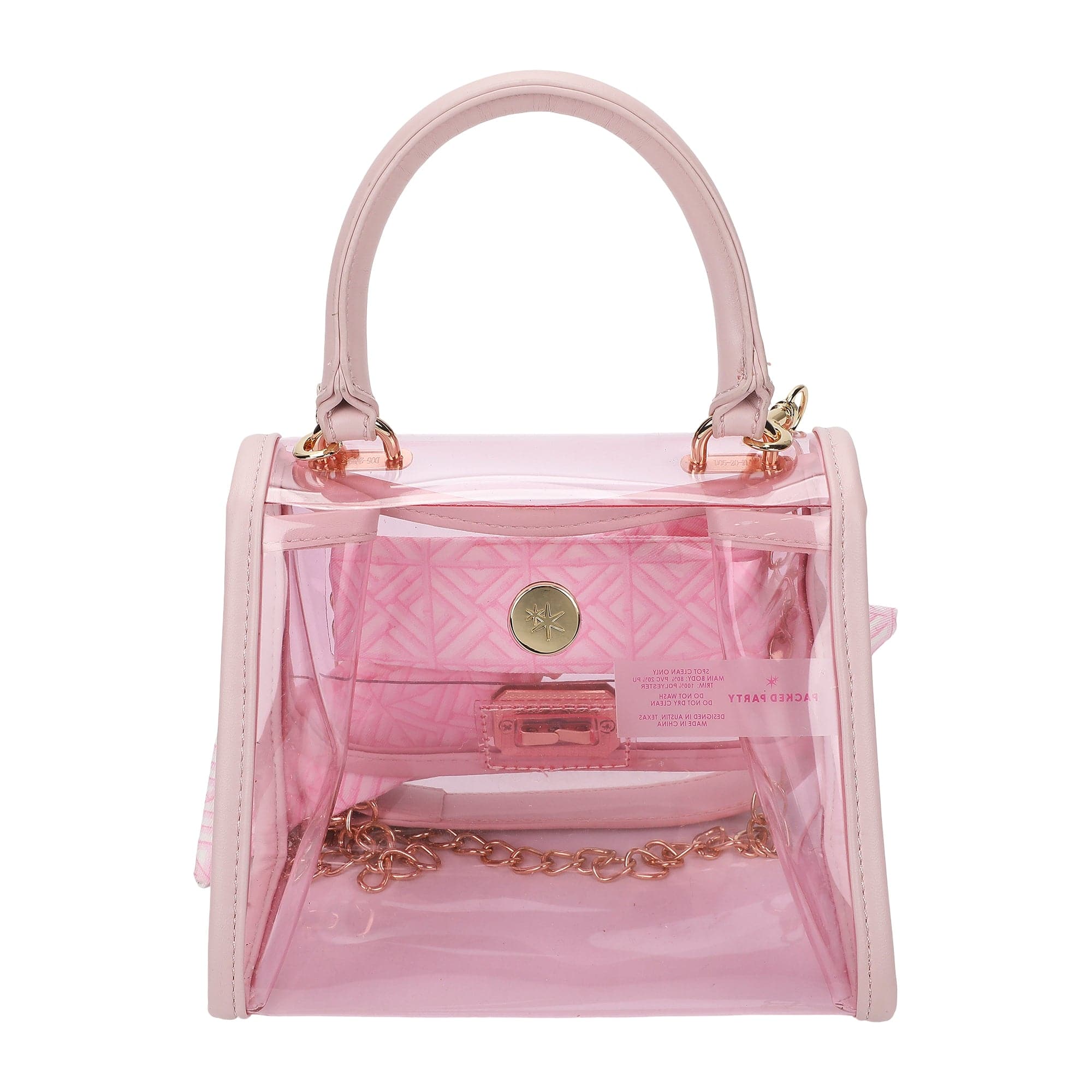 Pink Bow Handbag & Scarf Pouch Kit