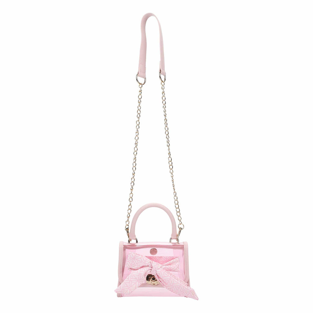Pink Bow Handbag & Scarf Pouch Kit