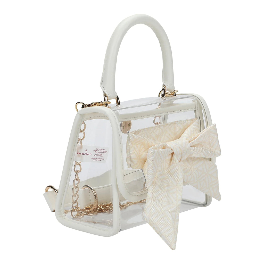 Pink Bow Handbag & Scarf Pouch Kit