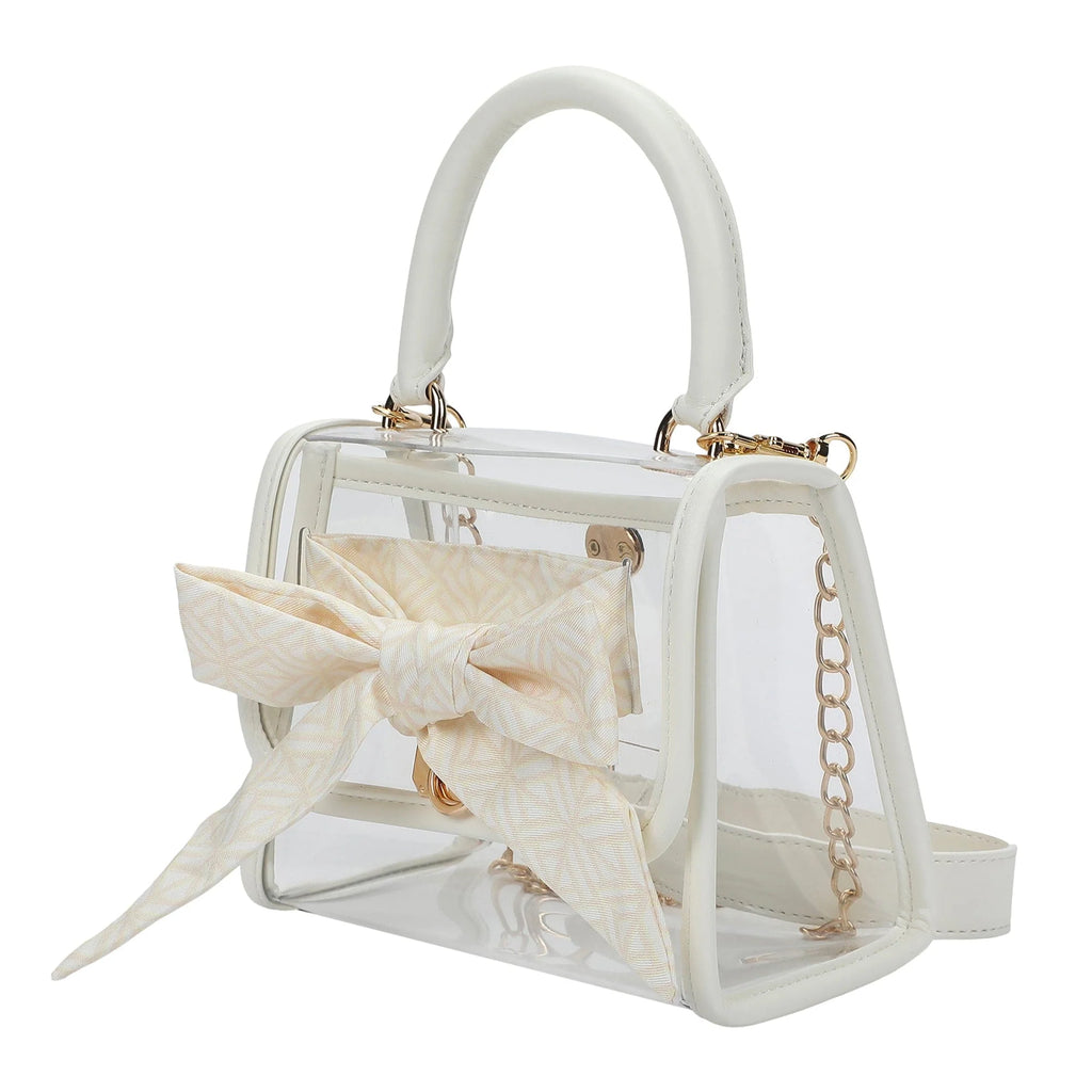 Pink Bow Handbag & Scarf Pouch Kit