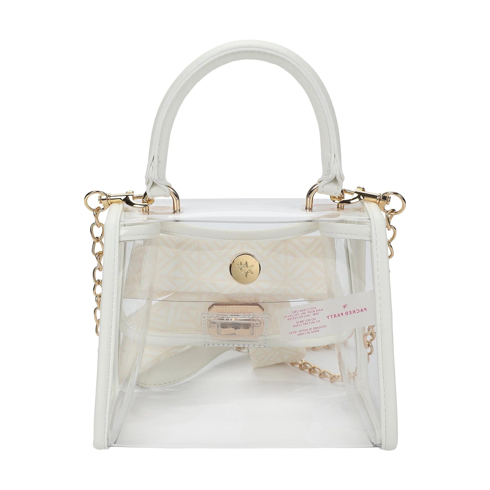 Pink Bow Handbag & Scarf Pouch Kit