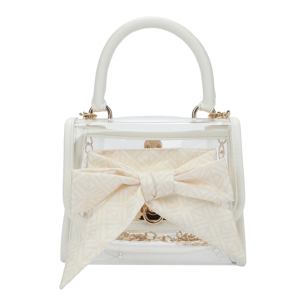 Pink Bow Handbag & Scarf Pouch Kit