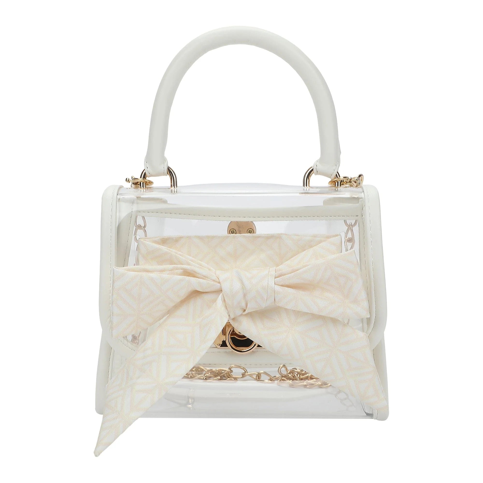 Pink Bow Handbag & Scarf Pouch Kit