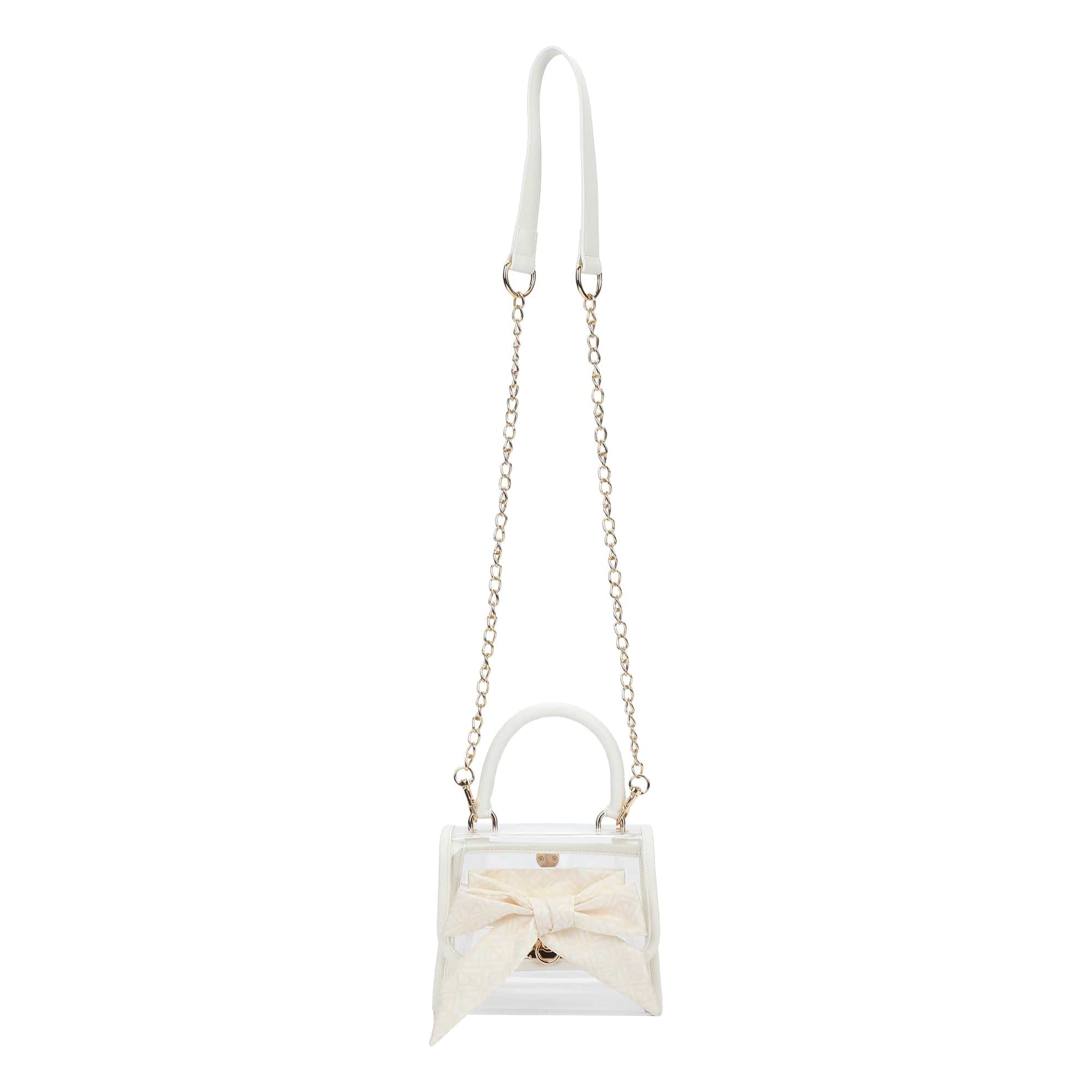 Pink Bow Handbag & Scarf Pouch Kit