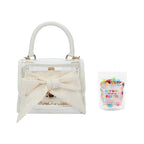 Pink Bow Handbag & Scarf Pouch Kit