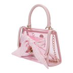 Pink Bow Handbag & Scarf Pouch Kit